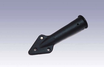 Malleable cast iron hollow profiles e.g. ferrule and earth anchor. Heat treated. Stronger or equal to ductile iron. Minimum weight of finished piece 1 lb.